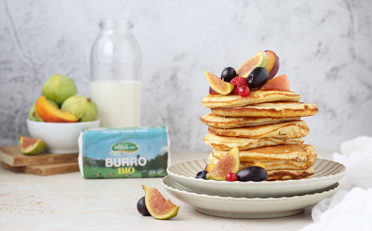 pancake alla frutta settembrina