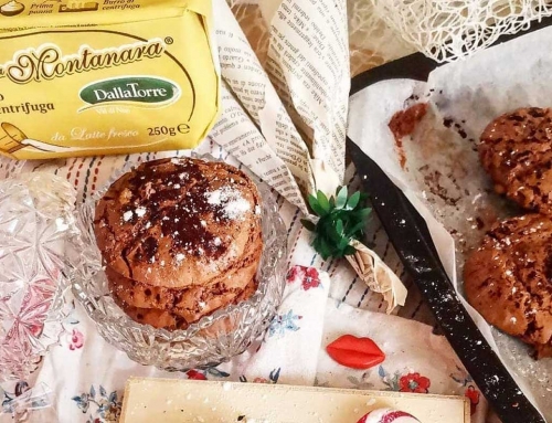 Biscotti al cioccolato fondente, arancia, cannella e peperoncino