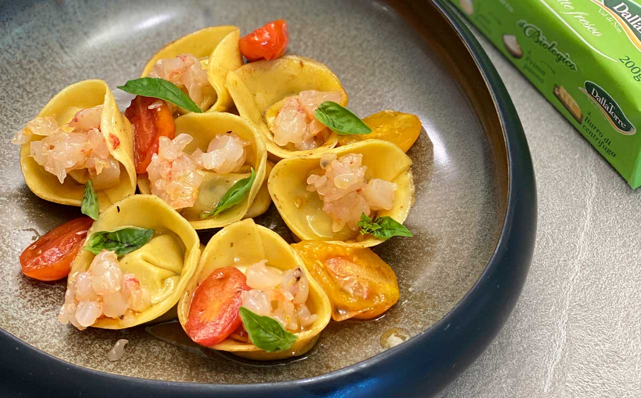 Tortelli estivi di melanzane