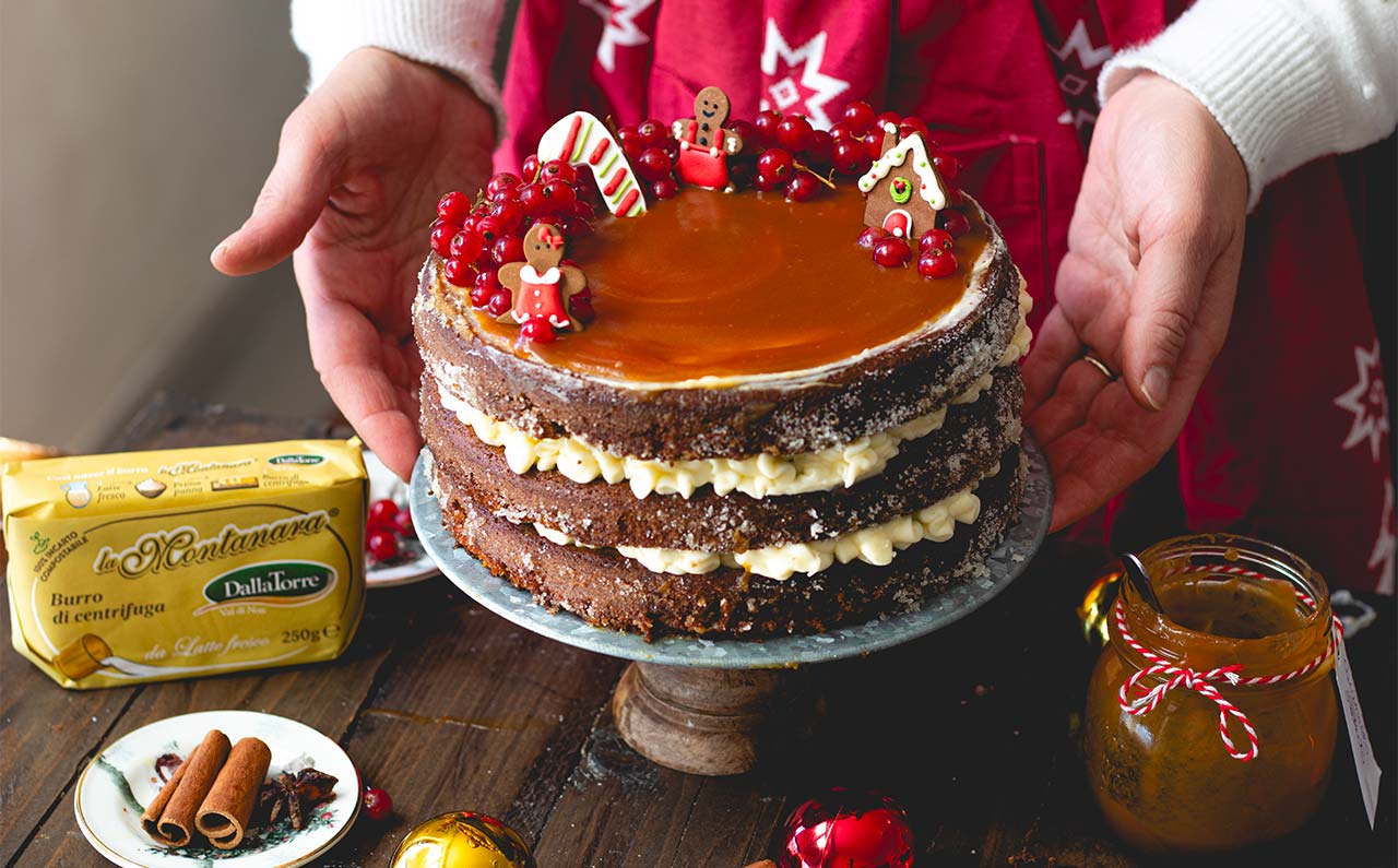 Gingerbread Layer Cake